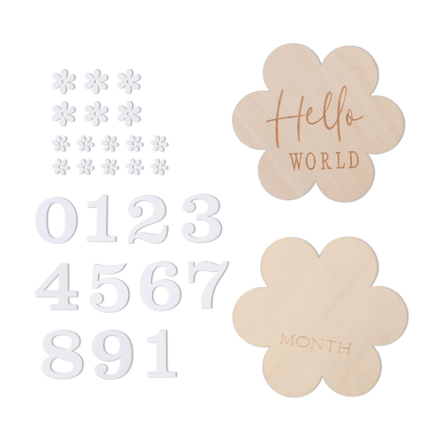 Nutura Wooden Monthly Moments Sets